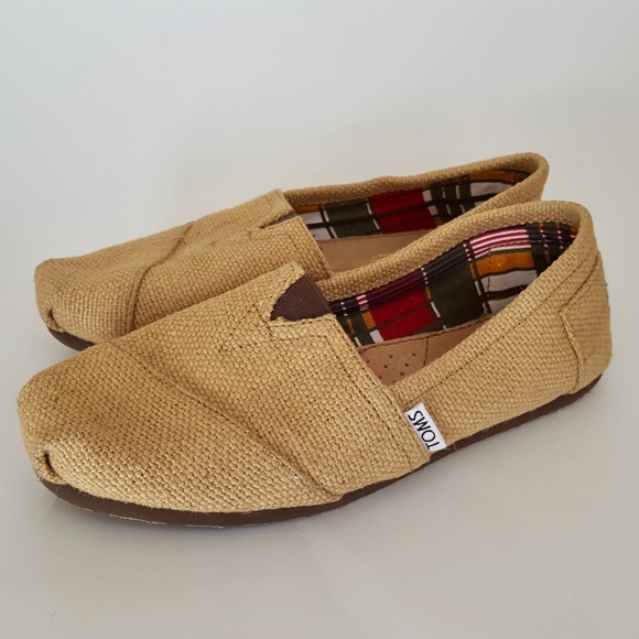 Toms Women's Flats Shoes Size 8 M Classic Burlap - Picture 2 of 8